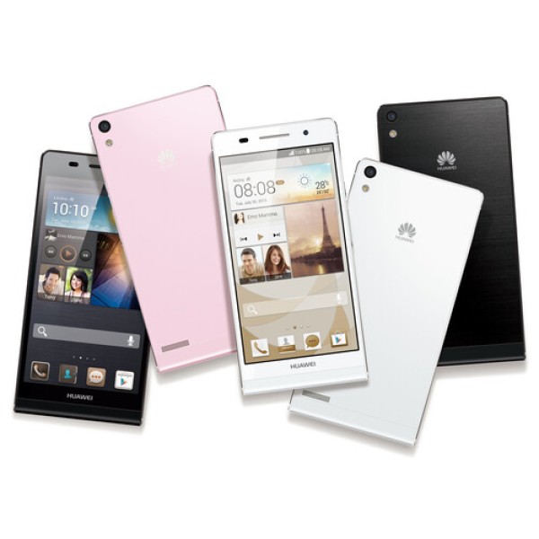 Смартфон Huawei P6 4.7" 8Gb White 4x1.5Ghz/2048Mb/1280x720/IPS/3G/GPS/Cam8/Android 4.2