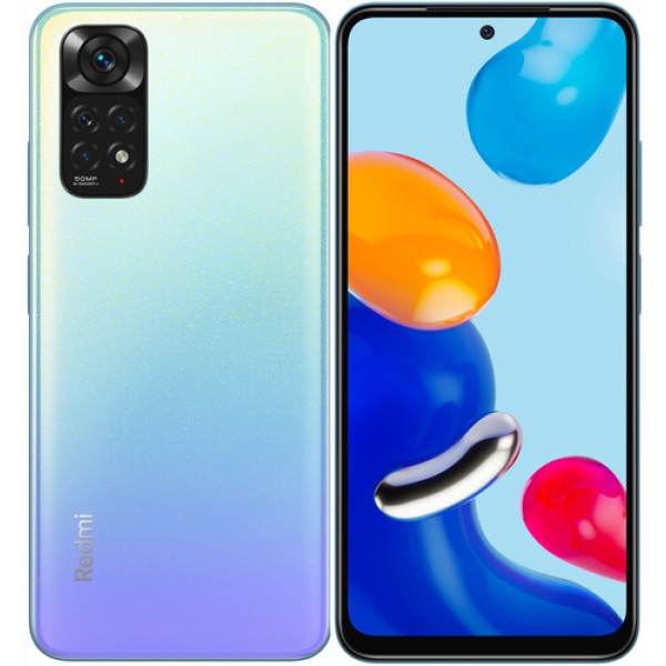 Смартфон Xiaomi Redmi Note 11 6/128Gb [6,43"/LTE/NFC/Cam50+8Mpx/5000mAh/Star Blue]