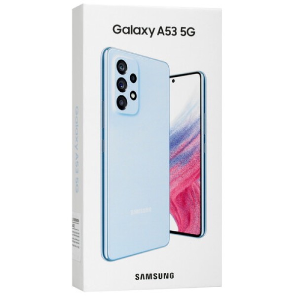 6.5" Смартфон Samsung Galaxy A53 5G 128 ГБ голубой