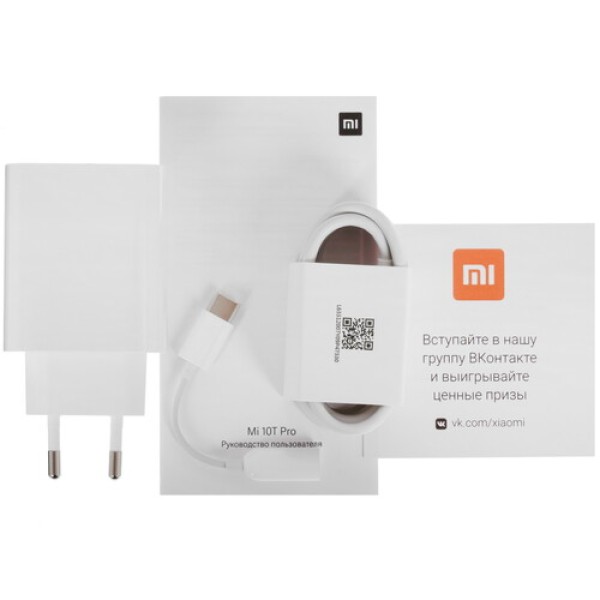 Смартфон Xiaomi Mi 10T Pro 8/256Gb [6,67"/LTE/NFC/Cam108Mpx/5000mAh/Lunar Silver]