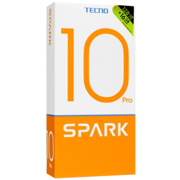 6.78" Смартфон Tecno SPARK 10 Pro 128 ГБ черный