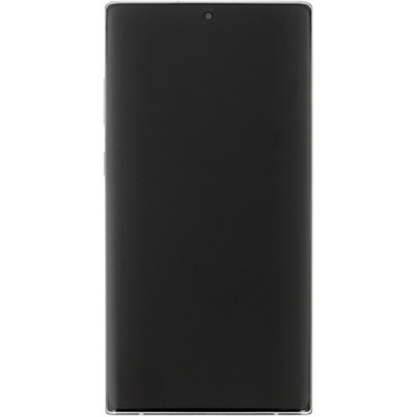 Смартфон Samsung Galaxy Note 10+ 6.8" 256Gb White Exynos9825(2x2.7Ghz+2x2.3Ghz+4x1.95Ghz)/12Gb/3040x1440/dAMOLED/2SIM/LTE/Cam16+12+12/4300mAh/An9