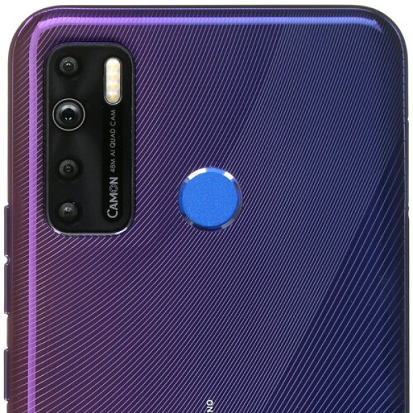 6.6" Смартфон Tecno CAMON 15 64 ГБ фиолетовый