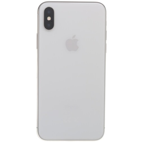 Смартфон Apple iPhone X 5,8" 256Gb Silver 6x2.5Ghz/3072Mb/2436х1125/OLED/LTE/IP67/Cam12(x2)/iOS