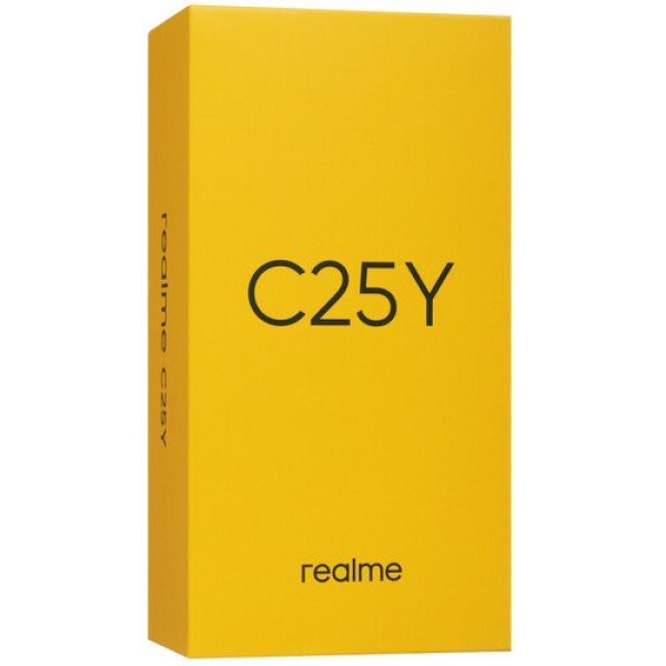 Смартфон realme C25Y 4/64Gb [6.5"/LTE/Cam50+2+2Mpx/5000mAh/Серый]