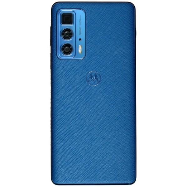 Смартфон Motorola edge 20 pro 12/256Gb [6,7"/5G/NFC/Cam108+8+16Mpx/4500mAh/Vegan leather blue]