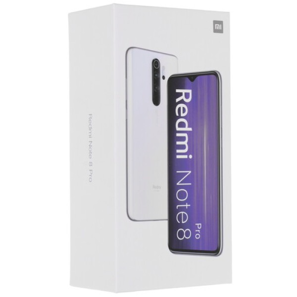 Смартфон Xiaomi Redmi Note 8 Pro 6/128Gb [6,53"/LTE/NFC/Cam64+8+2+2Mpx/4500mAh/Pearl White]