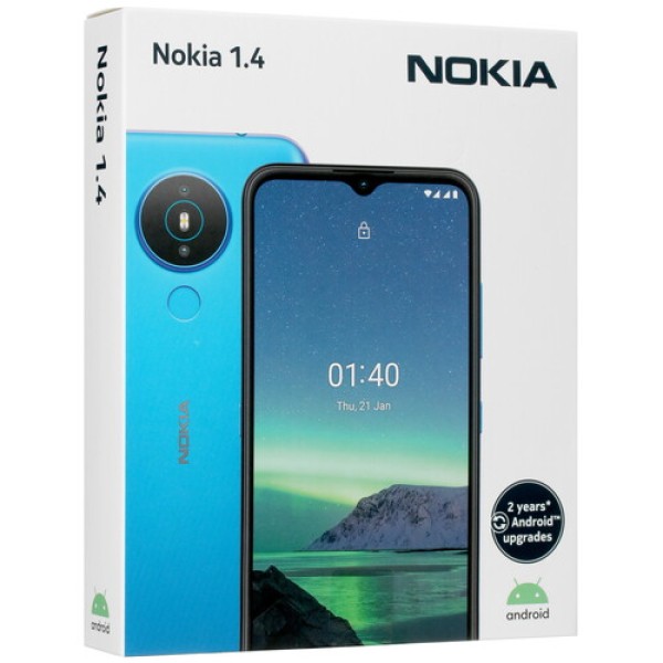 6.52" Смартфон Nokia 1.4 64 ГБ фиолетовый