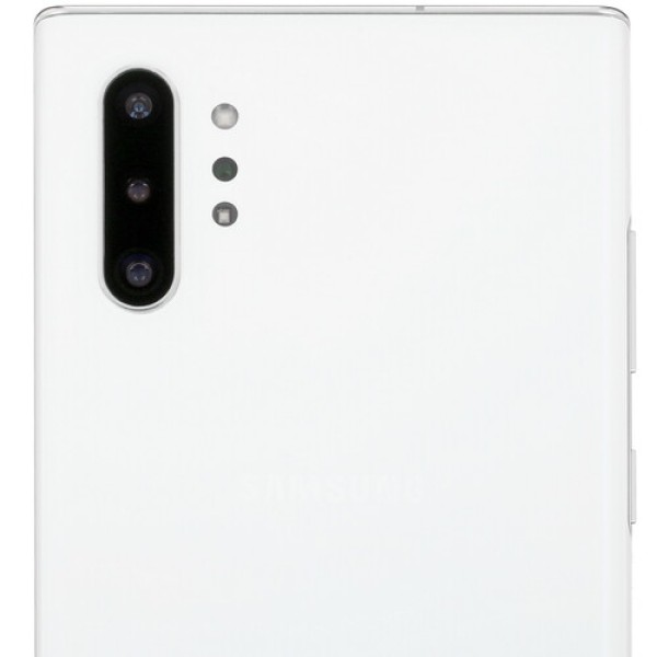 Смартфон Samsung Galaxy Note 10+ 6.8" 256Gb White Exynos9825(2x2.7Ghz+2x2.3Ghz+4x1.95Ghz)/12Gb/3040x1440/dAMOLED/2SIM/LTE/Cam16+12+12/4300mAh/An9