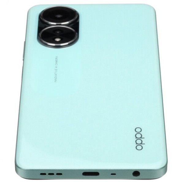 6.72" Смартфон OPPO A58 128 ГБ зеленый