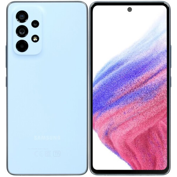 6.5" Смартфон Samsung Galaxy A53 5G 128 ГБ голубой