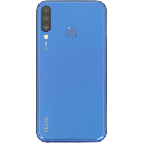 Смартфон Tecno Camon 11s 6.2" 32Gb Blue MT6761/4x2,0Ghz/3072Mb/1520x720/IPS/2SIM/LTE/Cam13+8+2/3500mAh/Android 9.0