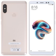 Смартфон Xiaomi Redmi Note 5 3/32Gb [5,99"/LTE/Cam12+5Mpx/4000mAh/Gold]