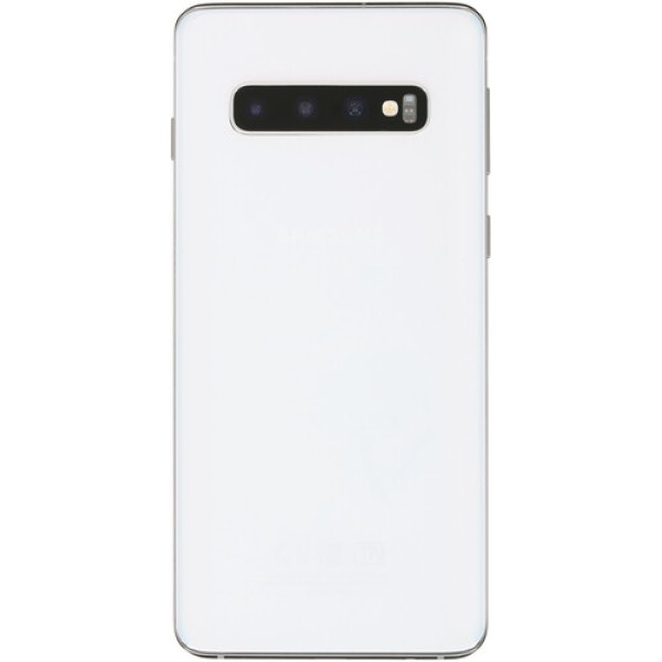 Смартфон Samsung S10 6.1" 128Gb White 8(2x2.0Ghz+2x2.0Ghz+4x1.0Ghz)/8192Mb/3040x1440/DynamicAMOLED/2SIM/LTE/NFC/IP68/Cam16+12+12/3400mAh/Android 9.0