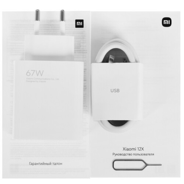 6.28" Смартфон Xiaomi 12X 128 ГБ фиолетовый