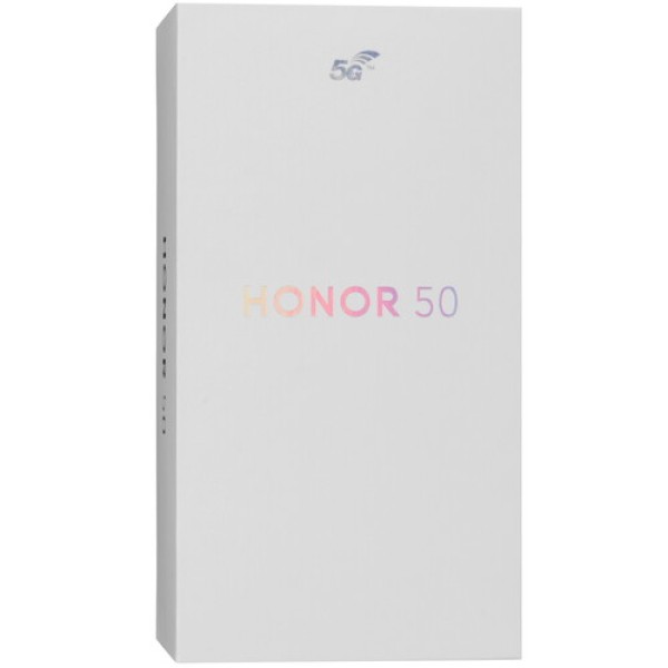 Смартфон Honor 50 6/128Gb [6,57"/5G/NFC/108+8+2+2 Mpx/4300mAh/Black]