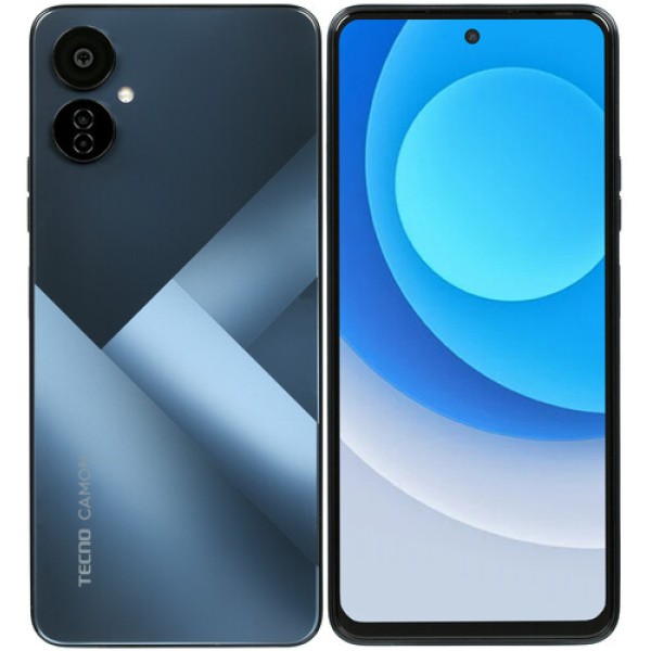 Смартфон Tecno Camon 19 Neo 6/128Gb [6,78"/LTE/NFC/Cam48+2+2Mpx/5000mAh/Eco Black]