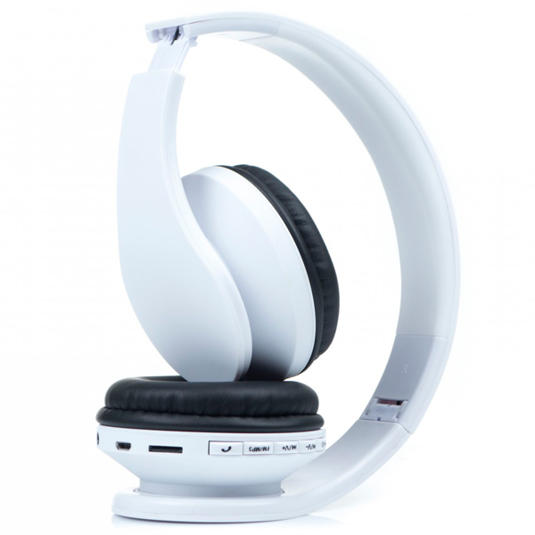 Наушники Bluetooth с MP3 Harper HB-203 White