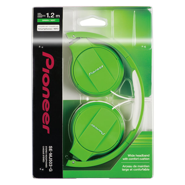 Наушники полноразмерные Pioneer SE-MJ503-G